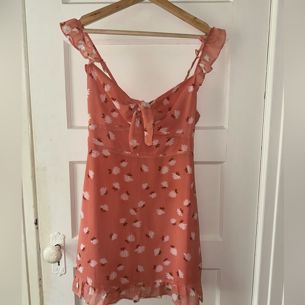 Women’s Lush mini dress pink floral small